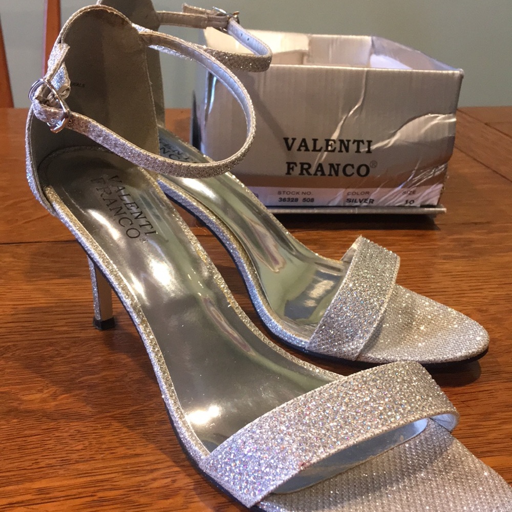 Dress  sandals-worn twice- perfect for prom!